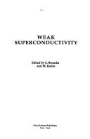 Weak Superconductivity