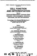Cell Function & Differentiation PT. a
