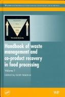 Handbook of waste management and co-product recovery in food processing