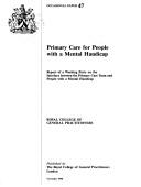 Primary Care for People with a Mental Handicap