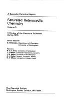 Saturated Heterocyclic Chemistry