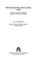 Petroleum Law Guide 1984