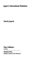 Japan's International Relations