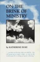 On the Brink of Ministry