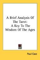 A Brief Analysis Of The Tarot