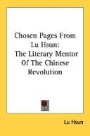 Chosen Pages From Lu Hsun