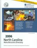 2006 North Carolina Manufacturers Directory (Harris North Carolina Manufacturers Directory)