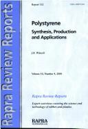 Polystyrene - Synthesis, Production and Applications