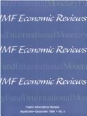 IMF Economics Reviews 1999:1 (Public Information Notices)