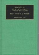 Advances in Accounting 1994 (Advances in Accounting)