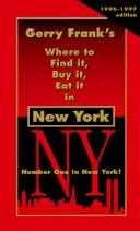 Gerry Frank's Where to Find It, Buy It, Eat It in  New York, 1995-1996