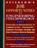 Peterson's Job Opportunities in Engineering & Technology 1997 (Annual)