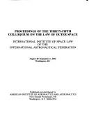 Proceedings of the Thirty-Fifth Colloquium on the Law of Outer Space