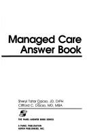 Managed Care Answer Book