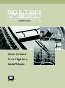 Ultrasonic Destruction Of Surfactants