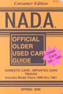 NADA Consumer Older Used Car Guide 1981 - 1989, Spring