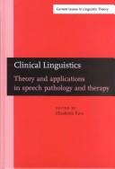 Clinical Linguistics