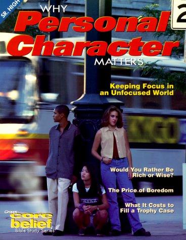 Why personal character matters