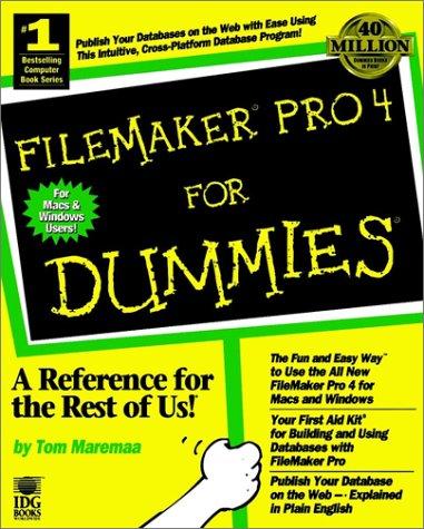 FileMaker Pro 4 for dummies