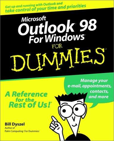 Microsoft Outlook 98 for Windows for dummies