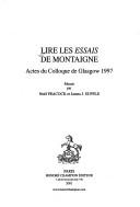 Lire les Essais de Montaigne