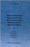 Bibliographie biblique