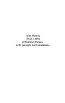 Jules marcou (1824-1898) precurseur français de lageologie nord-americaine