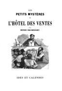 Les Petits Mysteres De L'Hotel DES Ventes (Literature: Pergamine)