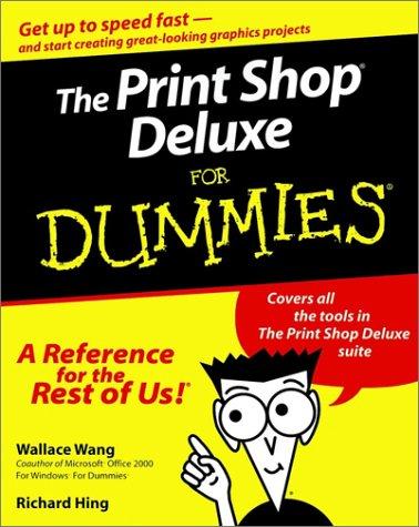 The print shop℗ʾ deluxe for dummies℗ʾ