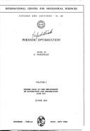 Periodic optimization