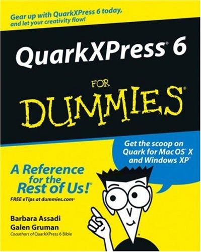QuarkXPress 6 for dummies
