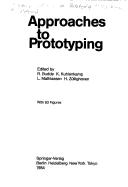 Approaches to Prototyping