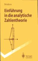 Einführung in die analytische Zahlentheorie