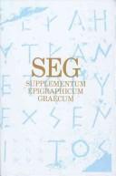 SEG-Supplementum Epigraphicum Graecum