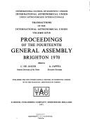 Transactions of the International Astronomical Union Vol. 14b