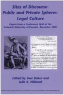 Sites of Discourse - Public and Private Spheres - Legal Culture