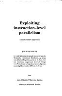 Exploiting Instruction Parallelism