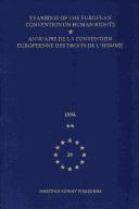 Yearbook of the European Convention on Human Rights/ Annuaire