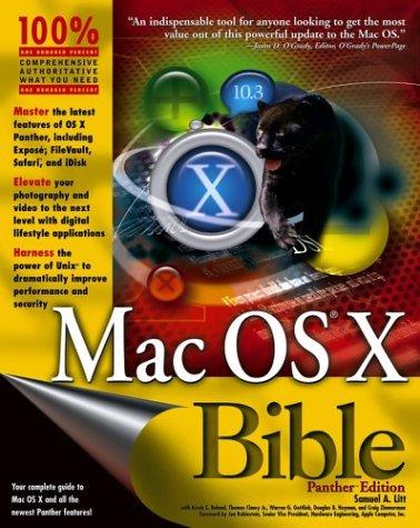 Mac OS X Bible