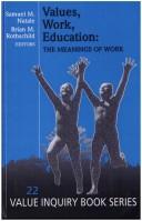 Values, work, education