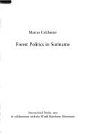 Forest Politics in Suriname