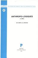 Anthropo-logiques 3 (1991). en corps le Langage