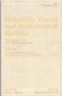 Probability theory and mathematical statistics