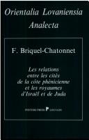 Les Relations Entre Les Citis de La Ctte Phinicienne Et Les Royaumes Disrael Et de Juda.