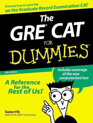 The GRE CAT for dummies