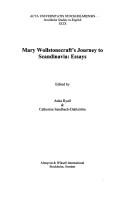 Mary Wollstonecraft's journey to Scandinavia