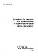 Guidelines for upgrade and modernization of nuclear power plant training Simulators