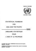 STATISTICAL YEARBOOK FOR ASIA AND THE PACIFIC (Statistical Yearbook for Asia and the Pacific/Annuaire Statistique Pour L'asie Et Le Pacifique)