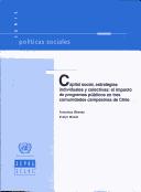 Capital Social, Estrategias Individuales y Colectivas
