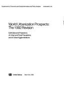 World of Urbanization Prospects 1992